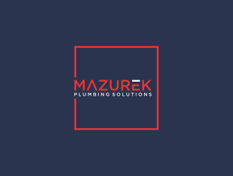 Mazurek Plumbing Solutions logo design by Art_Chafiizh