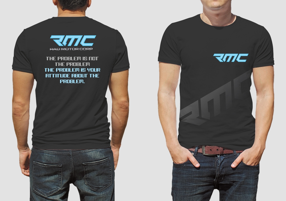 Rad Motor Corp; RMC logo design by DreamLogoDesign