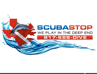 ScubaStop logo design by BeDesign