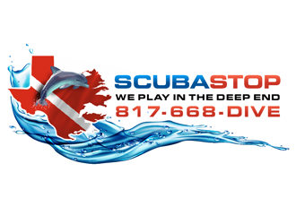 ScubaStop logo design by BeDesign