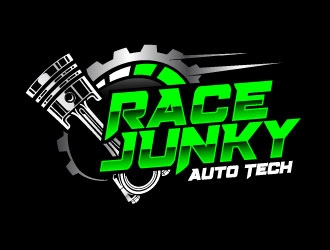 RJ Auto Tech logo design by daywalker