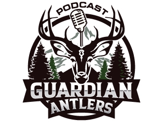 Guardian Antlers logo design by LucidSketch