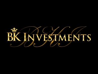 B. K. Investments logo design by aura