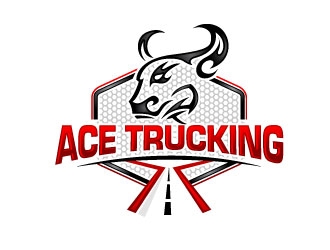 Ace Trucking logo design by Suvendu