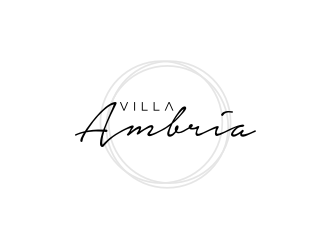 VILLA AMBRIA logo design by Susanti