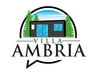 VILLA AMBRIA logo design by AamirKhan
