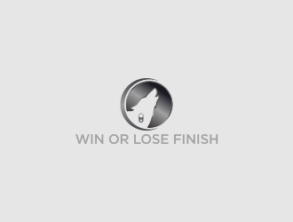 W.O.L.F. (Win or Lose Finish) logo design by valace