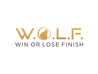 W.O.L.F. (Win or Lose Finish) logo design by restuti