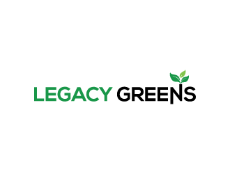 Legacy Greens logo design by tukangngaret