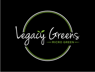 Legacy Greens logo design by clayjensen
