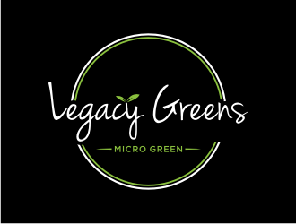 Legacy Greens logo design by clayjensen