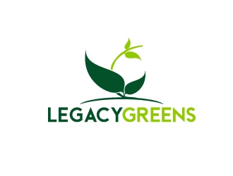 Legacy Greens logo design by Marianne