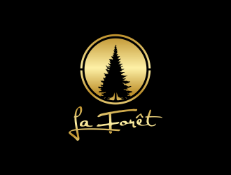 La Forêt logo design by ekitessar