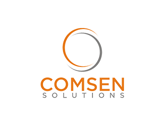 ComSen Solutions logo design by EkoBooM