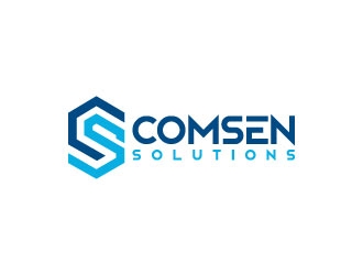 ComSen Solutions logo design by pixalrahul