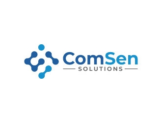 ComSen Solutions logo design by pixalrahul