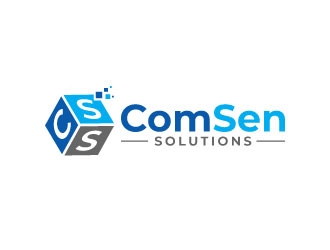 ComSen Solutions logo design by pixalrahul
