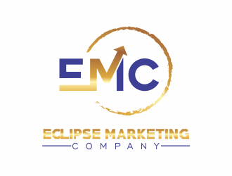 Eclipse Marketing Company possibly EMC  logo design by up2date