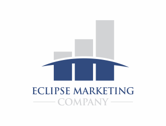Eclipse Marketing Company possibly EMC  logo design by up2date