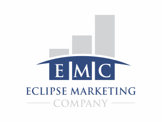 Eclipse Marketing Company possibly EMC  logo design by up2date