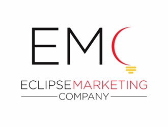 Eclipse Marketing Company possibly EMC  logo design by Abril
