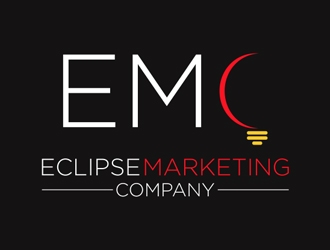 Eclipse Marketing Company possibly EMC  logo design by Abril