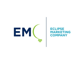 Eclipse Marketing Company possibly EMC  logo design by Abril