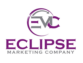 Eclipse Marketing Company possibly EMC  logo design by gogo