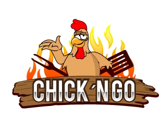 Chick´N Go logo design by AamirKhan