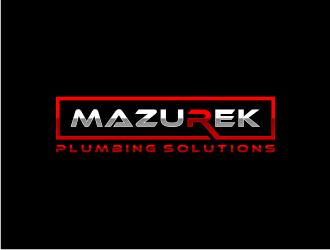 Mazurek Plumbing Solutions logo design by asyqh