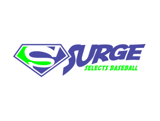 Surge Selects baseball  logo design by ekitessar