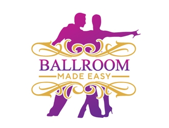 Ballroom Made Easy logo design by Roma