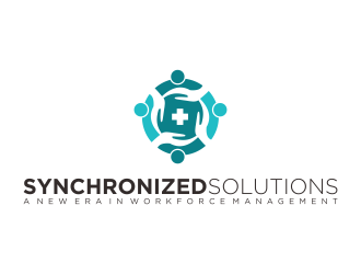 Synchronized Solutions logo design by pel4ngi