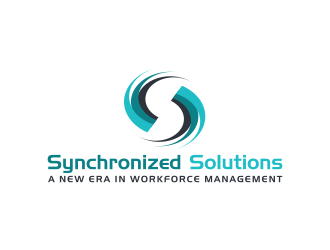 Synchronized Solutions logo design by scolessi
