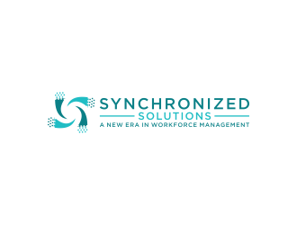 Synchronized Solutions logo design by checx