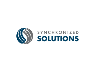 Synchronized Solutions logo design by PRN123