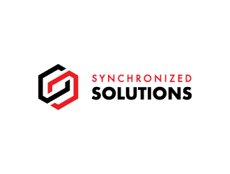 Synchronized Solutions logo design by PRN123