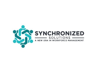 Synchronized Solutions logo design by CreativeKiller
