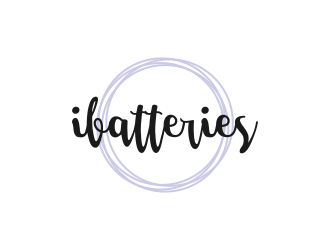 ibatteries logo design by BlessedArt