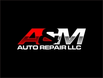 A&M Auto Repair LLC logo design by agil