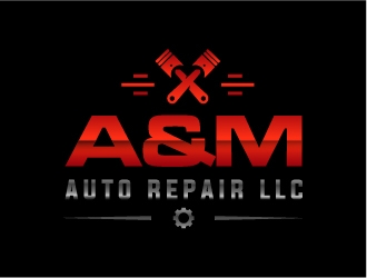 A&M Auto Repair LLC logo design by fortunato