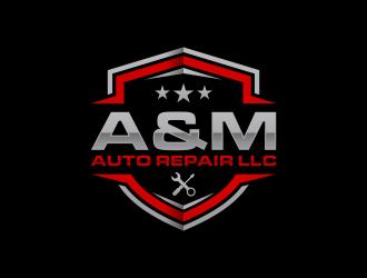 A&M Auto Repair LLC logo design by BlessedArt