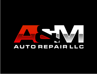 A&M Auto Repair LLC logo design by puthreeone
