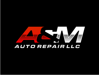 A&M Auto Repair LLC logo design by puthreeone