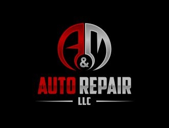 A&M Auto Repair LLC logo design by Gopil