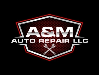 A&M Auto Repair LLC logo design by rizuki