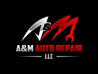 A&M Auto Repair LLC logo design by Gopil