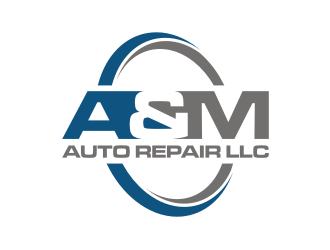 A&M Auto Repair LLC logo design by rief