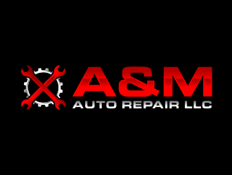 A&M Auto Repair LLC logo design by ingepro