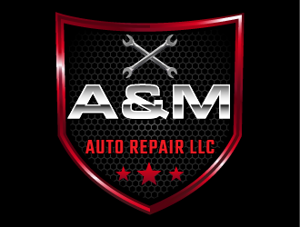A&M Auto Repair LLC logo design by IanGAB